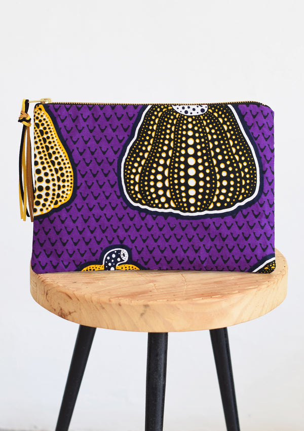 Cora & Lea - Mujer - accesorios, clutch Satisfaction. African Wax-Print, varios estampados. 